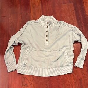 American Eagle Outfitters Light Green Oversized Top